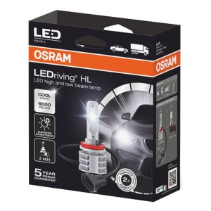 Купить Лампа светодиодная 67211CW 14W 12V/24V PGJ19-2 H11 K2 LEDriving HL (уп. 2шт.) OSRAM
