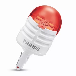 Лампа светодиодная 11065U30RB2 W21W 12V-LED 1,75W (W3x16d) (к.уп.2шт.) RED Ultinon Pro3000LED PHILIP
