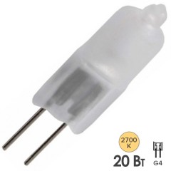 Лампа галогенная HC FR 20W 12V G4 матовая