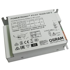 ЭПРА для металлогалогенных ламп OSRAM PT-FIT 70W S 110x75x30mm