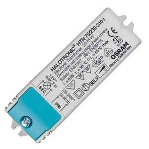 Отзывы Трансформатор электронный OSRAM HTN-75W 220-12V для галогенных ламп