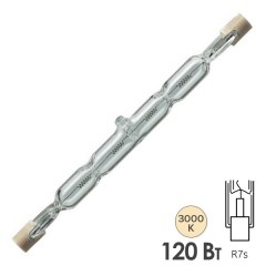 Лампа галогенная линейная Osram 64696 ECO Haloline 120W (150W) 220V R7s 114.2mm