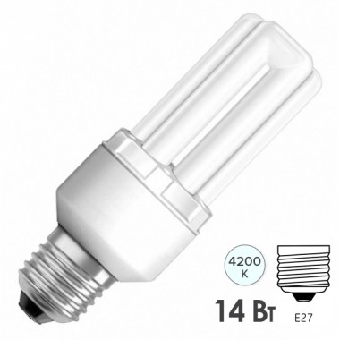 Купить Лампа энергосберегающая Osram Dulux INT LL 14W/840 E27