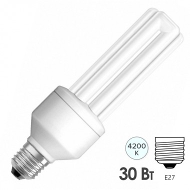 Отзывы Лампа энергосберегающая Osram Dulux INT LL 30W/840 E27