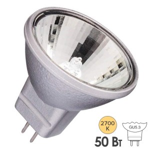 Лампа галогенная BLV Reflekto Fr/Silver 35 36° 12V GU5,3 отражатель silver/серебристый