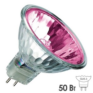 Лампа галогенная BLV Popstar Magenta 50W 12° 12V GU5,3 пурпурный