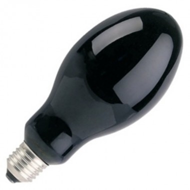 Купить Лампа ртутная ультрафиолетовая ДРЛ Sylvania HSW 125W E27 Blacklight (подключение через Дроссель)