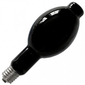 Лампа ртутная ультрафиолетовая ДРЛ Sylvania HSW 400W E40 Blacklight (подключение через Дроссель)