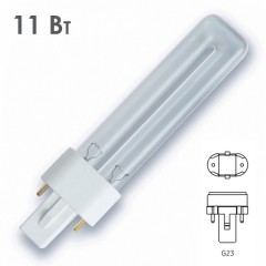 Лампа бактерицидная Osram HNS S 11W 2P G23 L236mm специальная безозоновая