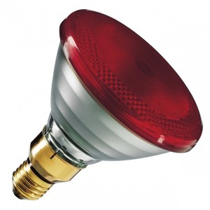 Обзор Лампа инфракрасная Philips PAR38 IR 175W E27 красная
