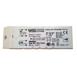 Купить Трансформатор электронный Vossloh Schwabe EST 105/12.381 105W 220-12V для галогенных ламп