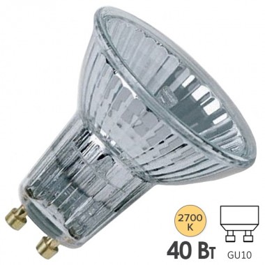 Купить Лампа галогенная Osram 64823 ECO FL Halopar 16 40W(50W) 30° 220V GU10