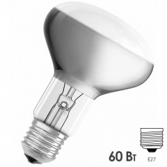Лампа зеркальная Osram CONCENTRA R80 SPOT 60W 230V 460cd 50° E27 d80x116mm