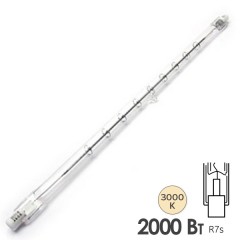Лампа галогенная линейная HL330 2000W R7s 220V 327.4mm