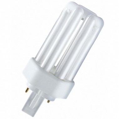 Обзор Лампа Osram Dulux T Plus 26W/21-840 GX24d-3 холодно-белая