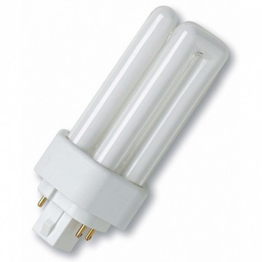 Обзор Лампа Osram Dulux T/E Plus 13W/21-840 GX24q-1 холодно-белая