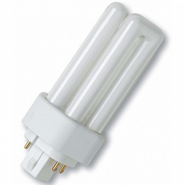 Обзор Лампа Osram Dulux T/E Plus 26W/31-830 GX24q-3 тепло-белая