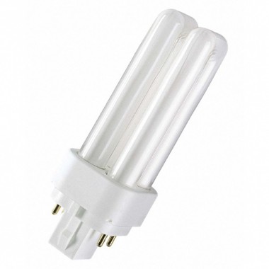 Обзор Лампа Osram Dulux D/E 10W/41-827 G24q-1 теплая