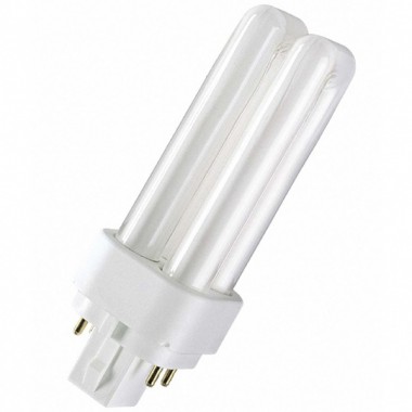 Обзор Лампа Osram Dulux D/E 13W/41-827 G24q-1 теплая