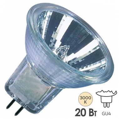 Купить Лампа галогенная Osram 46890 WFL DECOSTAR 35S Titan 20W 36° 12V GU4