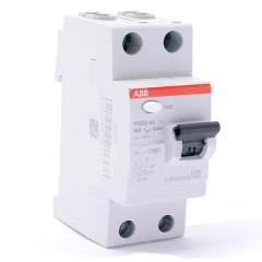 УЗО ABB FH202 AC-63/0,03 2-х полюсное тип AC 63A 30mA 2 модуля