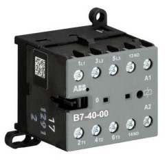 Миниконтактор ABB B7-40-00 12A (400В AC3) 20A (400В AC1) катушка 24В АС