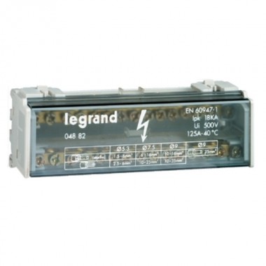 Отзывы Модульный распределительный блок (кросс-модуль) 2х15 контактов 125A Legrand