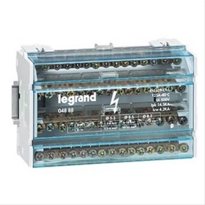 Обзор Модульный распределительный блок Legrand (4х15) 60 контактов 125A