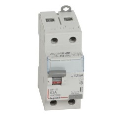 УЗО Legrand DX3 ВДТ 2П 63А 30мА тип AC