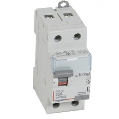 УЗО Legrand DX3 ВДТ 2П 25А 100мА тип AC