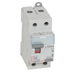 УЗО Legrand DX3 ВДТ 2П 40А 100мА тип AC