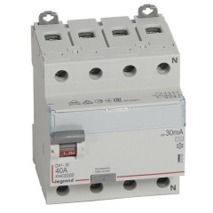 УЗО Legrand DX3 ВДТ 4П 40А 30мА тип AC