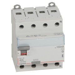 УЗО Legrand DX3 ВДТ 4П 40А 100мА тип AC
