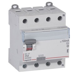 УЗО Legrand DX3 ВДТ 4П 25А 100мА тип A