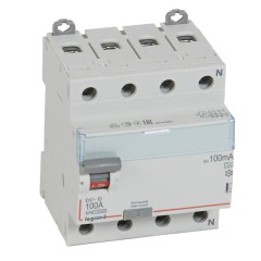 УЗО Legrand DX3 ВДТ 4П 100А 100мА тип A