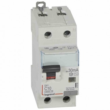 Купить Дифавтомат Legrand DX3 АВДТ 1П+Н C10А 30MA тип AC