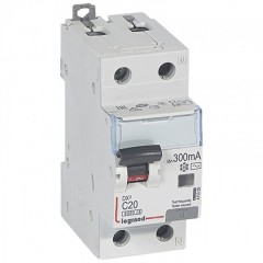 Дифавтомат Legrand DX3 АВДТ 1П+Н C20А 300MA тип AC