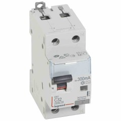 Дифавтомат Legrand DX3 АВДТ 1П+Н C32А 300MA тип AC