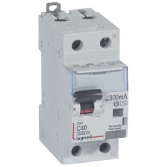 Дифавтомат Legrand DX3 АВДТ 1П+Н C40А 300MA тип AC