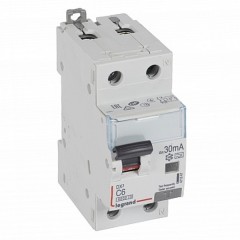 Дифавтомат Legrand DX3 АВДТ 1П+Н C6А 30MA тип A