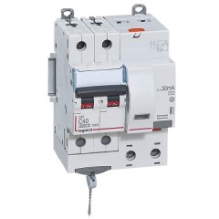 Дифавтомат Legrand DX3 АВДТ 2П C40А 30MA тип AC 4 модуля