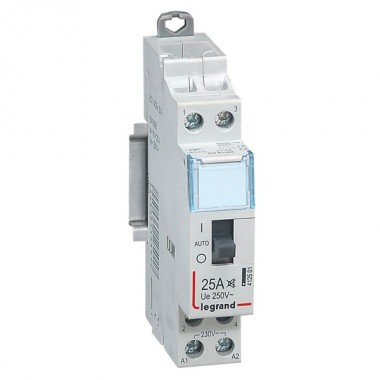 Отзывы Контактор модульный Legrand CX3 230V 2 полюса 2НО 25А бесшумный с ручным управлением 1 модуль