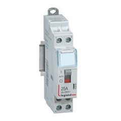 Контактор модульный Legrand CX3 24V 2 полюса 2НО 25А с ручным управлением 1 модуль
