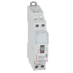 Контактор модульный Legrand CX3 230V 2 полюса 2НО 25А с ручным управлением  1 модуля