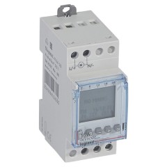 Недельный таймер Legrand электронный дисплей резервное питание до 6 лет 24V 16А 1 выход