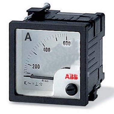 Купить Амперметр ABB AMT1-A1-20/48 переменного тока 20А 48х48мм, прямого измерения