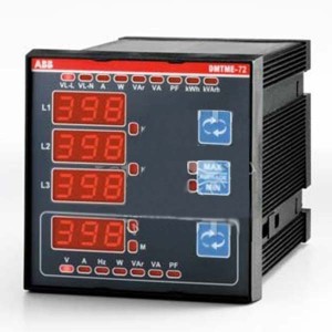 Отзывы Мультиметр ABB DMTME-I-485-72 ~ 230/400В, 72х72мм измерение через трансформатор тока RS485+ 2 выхода