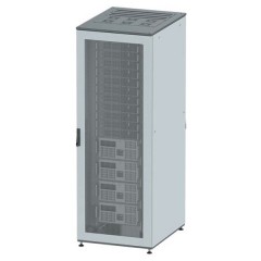 Напольный шкаф 38U Ш600хГ1000 две перфорированые двери, крыша укомплектована вводом и заглушками