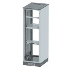 Напольный шкаф 42U Ш600хГ1000 без дверей, в комплекте перфорированый цоколь с щеточным вводом,крыша