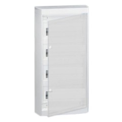 Щит Legrand Nedbox накладной на 48 (+4) модулей (4х12) с шинами N+PE с белой дверью